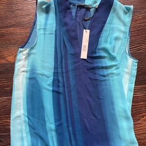 Tahari Silk Top NWT